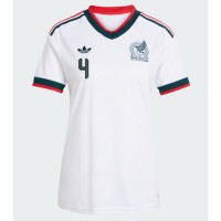 Meksiko Edson Alvarez #4 Vieraspaita Naiset MM-kisat 2026 Lyhythihainen
